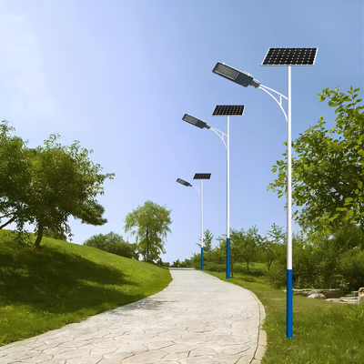 أضواء الشوارع LED بالطاقة الشمسية 12V IP65 المصنف CT 3000K ~ 6000K CE ROHS CERTIFICATE